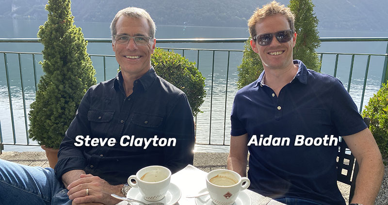 Steve Clayton and Aidan Booth